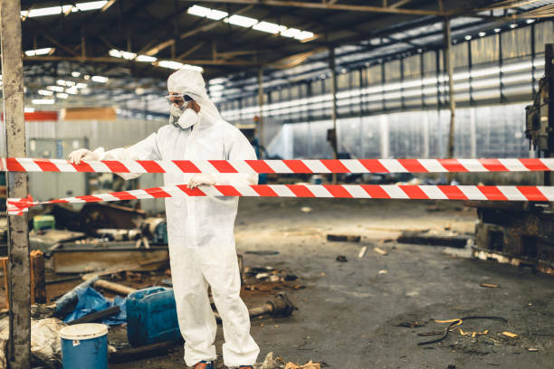 Professional Unattended Death Cleanup technician working in Hasty, AR